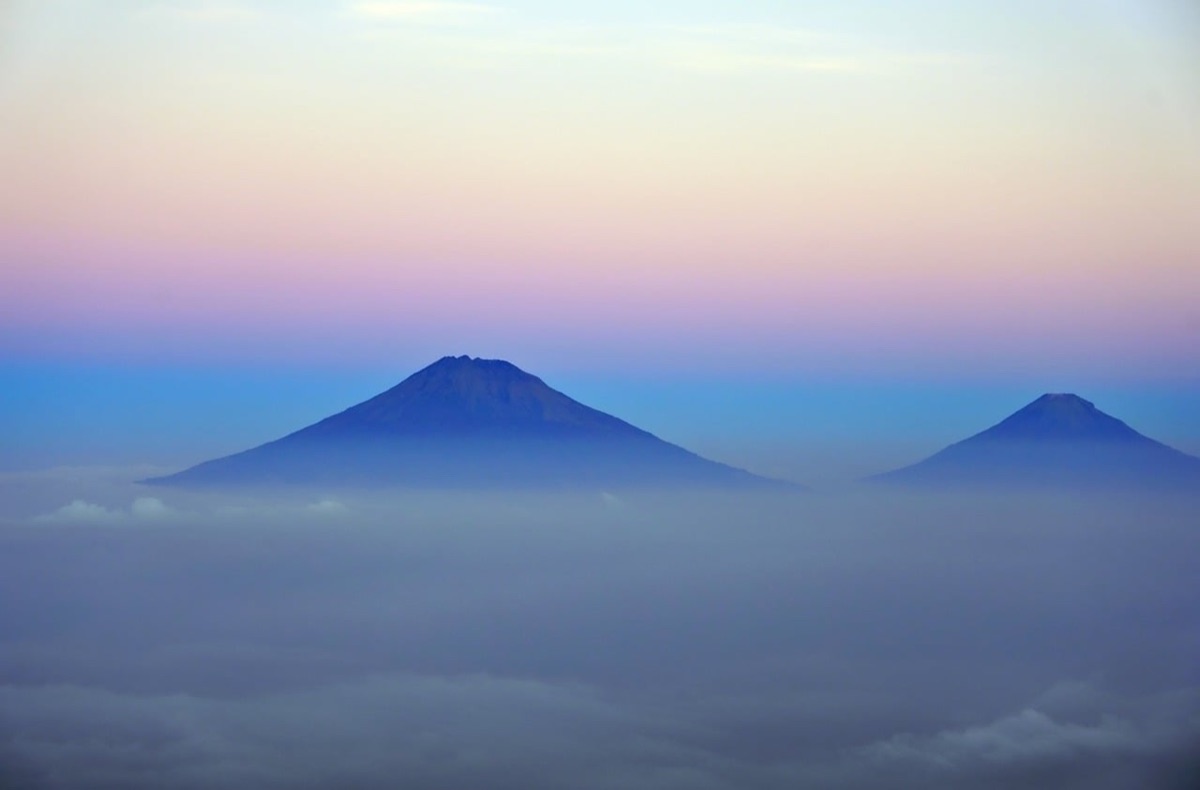 Aconcagua summit at dawn