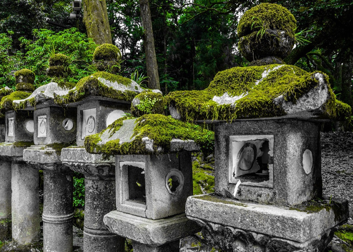 Ancient mountain shrine