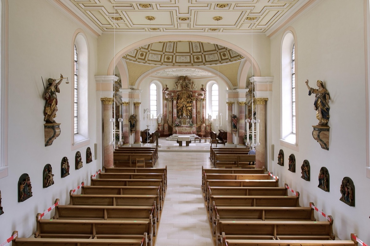 Berglauf-Kurs mit Höhenmarken