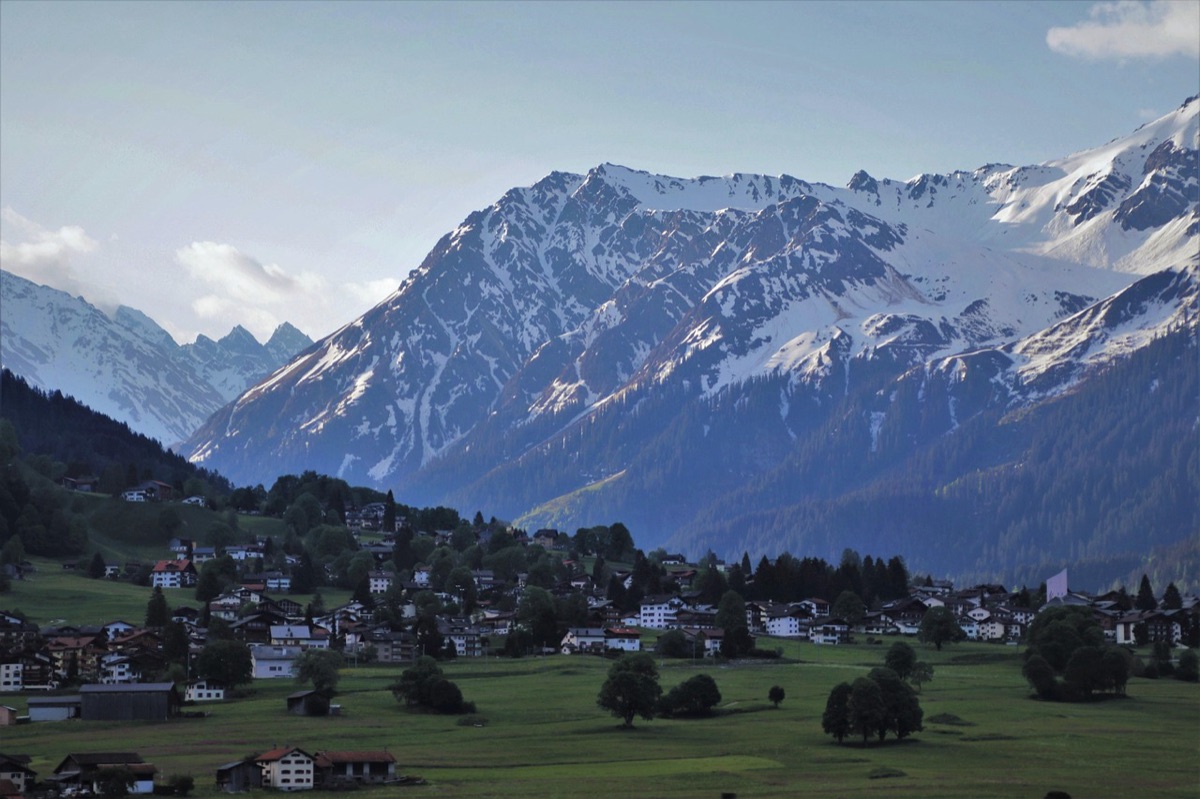Schneefreier Bergpfad